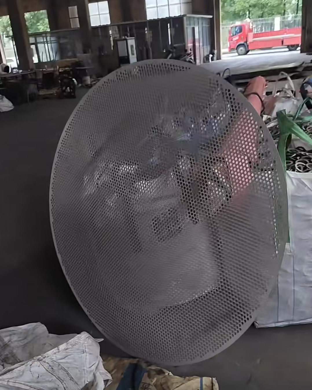 不锈钢筛板多孔板管板激光切割定制